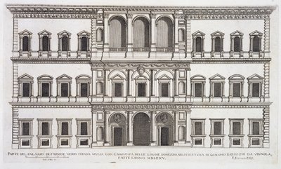 Palazzo Farnese, from 